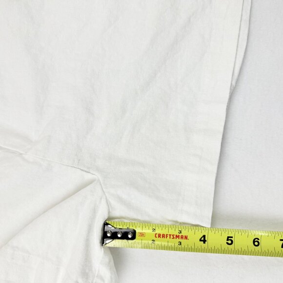 Sofia Vergara Jeans Women's Linen Blend High Rise Belted White Shorts Size 16 NW - Picture 11 of 11